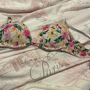 Pink bra
